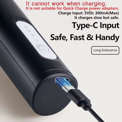 Wireless Milk Frother – Electric Type‑C Handheld Blender | Stainless Steel Mini Coffee Maker Whisk for Lattes, Cappuccinos & Cream