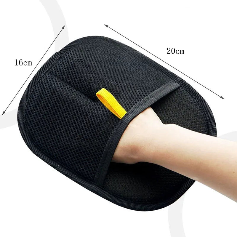 Electrostatic Pet Hair Removal Gloves – Dual-Sided Cleaning Tool