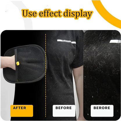 Electrostatic Pet Hair Removal Gloves – Dual-Sided Cleaning Tool