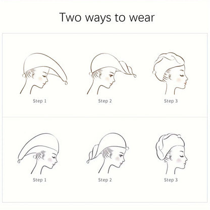 1PC Microfiber Hair Drying Cap – Quick-Dry Coral Fleece Towel Turban, Soft Shower Bandana Cap for Women & Men