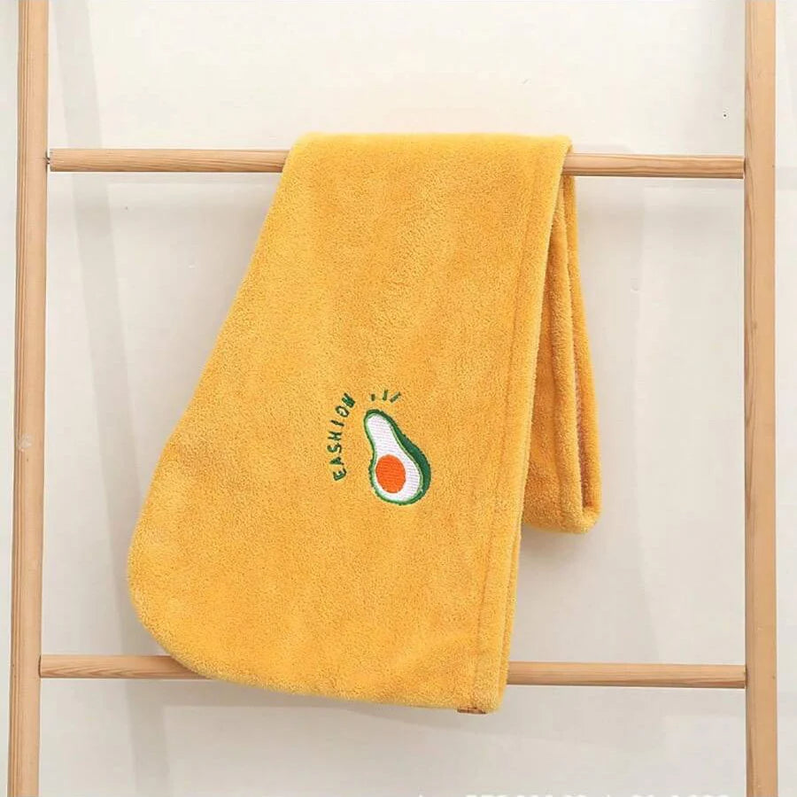 1PC Microfiber Hair Drying Cap – Quick-Dry Coral Fleece Towel Turban, Soft Shower Bandana Cap for Women & Men