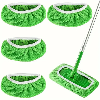Reusable Mop Pads with High Water Absorption and Ultra-fine Fiber Cleaning Pads That Can Firmly Adhere To Most Standard Mops