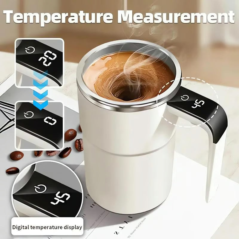🏆Flash Sale⚡30K+ SOLD! Almost Gone💥☕ Rechargeable Automatic Magnetic Stirring Coffee Mug Set