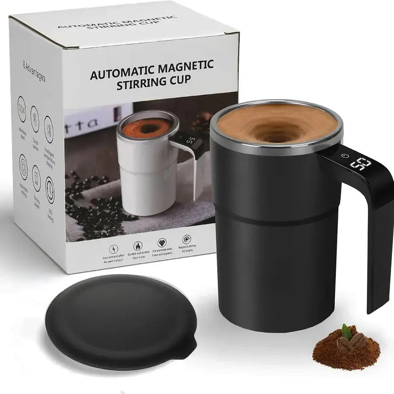 🏆Flash Sale⚡30K+ SOLD! Almost Gone💥☕ Rechargeable Automatic Magnetic Stirring Coffee Mug Set